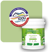 Charger l'image dans la galerie, Peinture écologique Natura Tassili® Les Verts (Mille Teintes E10-7) Intérieur MAT
