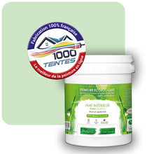 Charger l'image dans la galerie, Peinture écologique Natura Tassili® Les Verts (Mille Teintes E11-1) Intérieur MAT