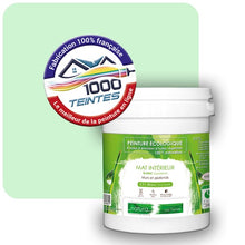 Charger l'image dans la galerie, Peinture écologique Natura Tassili® Les Verts (Mille Teintes E11-22) Intérieur MAT