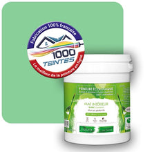 Charger l'image dans la galerie, Peinture écologique Natura Tassili® Les Verts (Mille Teintes E11-23) Intérieur MAT