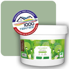 Charger l'image dans la galerie, Peinture écologique Natura Tassili® Les Verts (Mille Teintes E11-32) Intérieur MAT