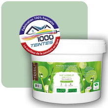Charger l'image dans la galerie, Peinture écologique Natura Tassili® Les Verts (Mille Teintes E11-52) Intérieur MAT