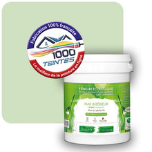 Charger l'image dans la galerie, Peinture écologique Natura Tassili® Les Verts (Mille Teintes E11-6) Intérieur MAT