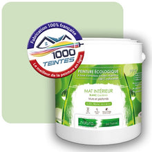 Charger l'image dans la galerie, Peinture écologique Natura Tassili® Les Verts (Mille Teintes E11-6) Intérieur MAT