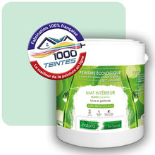 Charger l'image dans la galerie, Peinture écologique Natura Tassili® Les Verts (Mille Teintes E12-1) Intérieur MAT