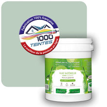 Charger l'image dans la galerie, Peinture écologique Natura Tassili® Les Verts (Mille Teintes E12-12) Intérieur MAT