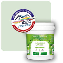 Charger l'image dans la galerie, Peinture écologique Natura Tassili® Les Verts (Mille Teintes E12-31) Intérieur MAT