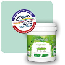 Charger l'image dans la galerie, Peinture écologique Natura Tassili® Les Verts (Mille Teintes E12-7) Intérieur MAT