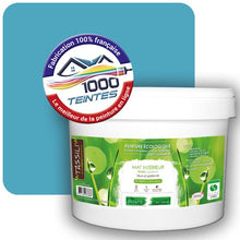 Charger l'image dans la galerie, Peinture écologique Natura Tassili® Les Bleus (Mille Teintes E13-24) Intérieur MAT