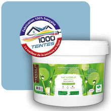 Charger l'image dans la galerie, Peinture écologique Natura Tassili® Les Bleus (Mille Teintes E14-13) Intérieur MAT