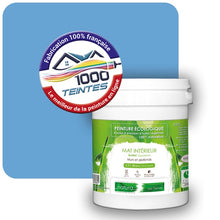 Charger l'image dans la galerie, Peinture écologique Natura Tassili® Les Bleus (Mille Teintes E14-23) Intérieur MAT