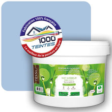 Charger l'image dans la galerie, Peinture écologique Natura Tassili® Les Bleus (Mille Teintes E14-42) Intérieur MAT
