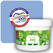 Charger l'image dans la galerie, Peinture écologique Natura Tassili® Les Bleus (Mille Teintes E14-43) Intérieur MAT