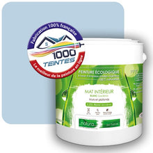 Charger l'image dans la galerie, Peinture écologique Natura Tassili® Les Bleus (Mille Teintes E14-46) Intérieur MAT