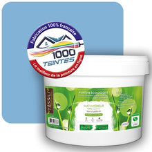 Charger l'image dans la galerie, Peinture écologique Natura Tassili® Les Bleus (Mille Teintes E14-48) Intérieur MAT