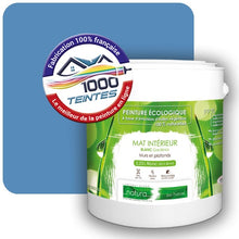 Charger l'image dans la galerie, Peinture écologique Natura Tassili® Les Bleus (Mille Teintes E14-49) Intérieur MAT