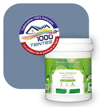 Charger l'image dans la galerie, Peinture écologique Natura Tassili® Les Bleus pleins (Mille Teintes E25-51) Intérieur MAT