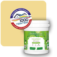Charger l'image dans la galerie, Peinture écologique Natura Tassili® Les Jaunes (Mille Teintes E6-22) Intérieur MAT
