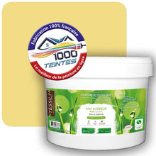 Charger l'image dans la galerie, Peinture écologique Natura Tassili® Les Jaunes (Mille Teintes E7-22) Intérieur MAT