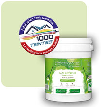 Charger l'image dans la galerie, Peinture écologique Natura Tassili® Les Verts (Mille Teintes E9-41) Intérieur MAT