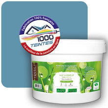 Charger l'image dans la galerie, Peinture écologique Natura Tassili® Bleu Pastel (RAL Classic 5024) Intérieur MAT