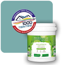 Charger l'image dans la galerie, Peinture écologique Natura Tassili® Turquoise Pastel (RAL Classic 6034) Intérieur MAT