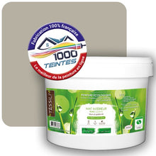 Charger l'image dans la galerie, Peinture écologique Natura Tassili® Gris Silex (RAL Classic 7032) Intérieur MAT