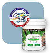 Charger l'image dans la galerie, Peinture écologique Natura Tassili® Les Bleus (L'Atelier by Edicolor 153C/153-C/153C1) Intérieur SATIN