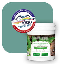Charger l'image dans la galerie, Peinture écologique Natura Tassili® Les Verts (L'Atelier by Edicolor 175C/175-C/175C1) Intérieur SATIN