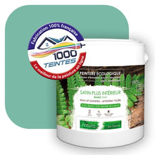 Charger l'image dans la galerie, Peinture écologique Natura Tassili® Les Verts (L'Atelier by Edicolor 176C/176-C/176C1) Intérieur SATIN