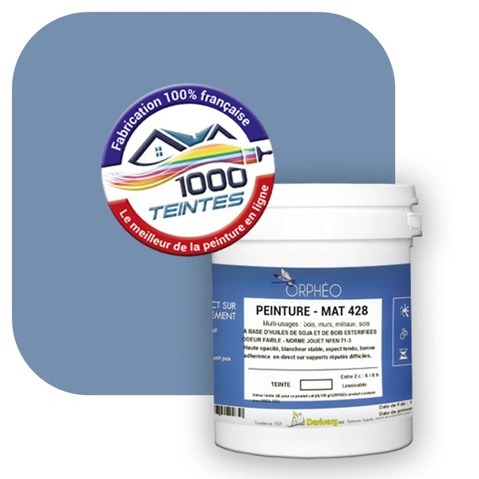 Peinture écologique Anticorrosion Natura Orphéo® Argos (Cromology CR4107-5) Intérieur/Extérieur MAT