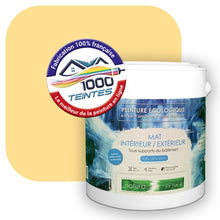 Charger l&#39;image dans la galerie, Peinture écologique Natura Tassili® Les Jaunes (L&#39;Atelier by Edicolor 077B/077-B/077B1) Intérieur/Extérieur MAT
