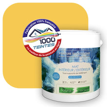 Charger l&#39;image dans la galerie, Peinture écologique Natura Tassili® Les Jaunes (L&#39;Atelier by Edicolor 079D/079-D/079D1) Intérieur/Extérieur MAT
