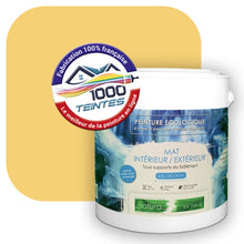 Charger l&#39;image dans la galerie, Peinture écologique Natura Tassili® Les Jaunes (L&#39;Atelier by Edicolor 081E/081-E/081E1) Intérieur/Extérieur MAT

