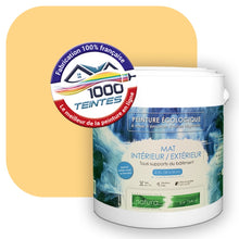 Charger l&#39;image dans la galerie, Peinture écologique Natura Tassili® Les Jaunes (L&#39;Atelier by Edicolor 082B/082-B/082B1) Intérieur/Extérieur MAT
