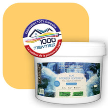 Charger l&#39;image dans la galerie, Peinture écologique Natura Tassili® Les Jaunes (L&#39;Atelier by Edicolor 082C/082-C/082C1) Intérieur/Extérieur MAT
