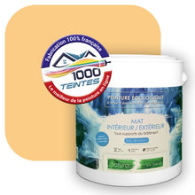 Charger l&#39;image dans la galerie, Peinture écologique Natura Tassili® Les Jaunes (L&#39;Atelier by Edicolor 084D/084-D/084D1) Intérieur/Extérieur MAT
