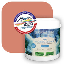 Charger l&#39;image dans la galerie, Peinture écologique Natura Tassili® Les Rouges (L&#39;Atelier by Edicolor 097D/097-D/097D1) Intérieur/Extérieur MAT
