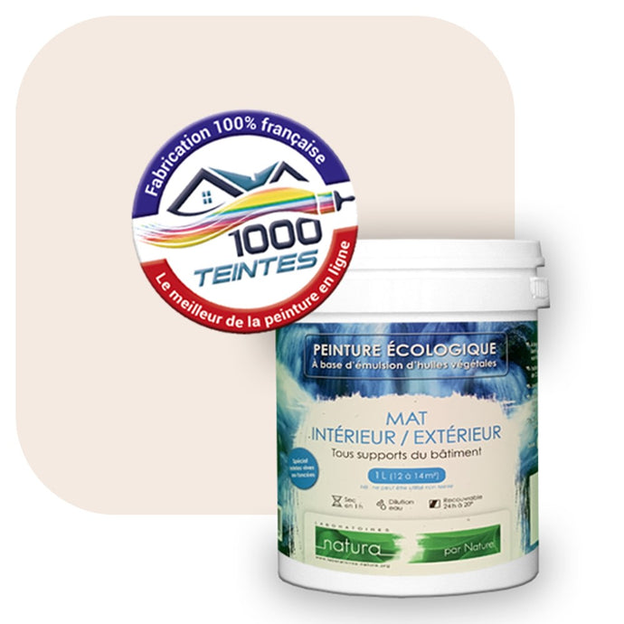 Peinture écologique Natura Tassili® Les Rouges (L'Atelier by Edicolor 098A/098-A/098A1) Intérieur/Extérieur MAT