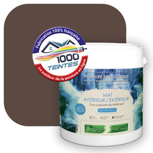 Charger l&#39;image dans la galerie, Peinture écologique Natura Tassili® Les Rouges (L&#39;Atelier by Edicolor 101E/101-E/101E1) Intérieur/Extérieur MAT
