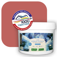 Charger l&#39;image dans la galerie, Peinture écologique Natura Tassili® Les Rouges (L&#39;Atelier by Edicolor 106D/106-D/106D1) Intérieur/Extérieur MAT
