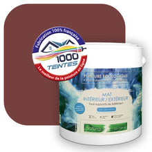 Charger l&#39;image dans la galerie, Peinture écologique Natura Tassili® Les Rouges (L&#39;Atelier by Edicolor 109E/109-E/109E1) Intérieur/Extérieur MAT
