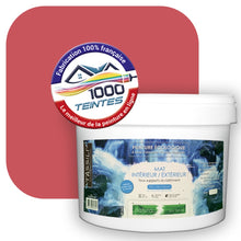 Charger l&#39;image dans la galerie, Peinture écologique Natura Tassili® Les Rouges (L&#39;Atelier by Edicolor 110A/110-A/110A1) Intérieur/Extérieur MAT
