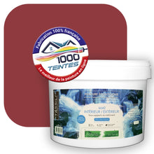 Charger l&#39;image dans la galerie, Peinture écologique Natura Tassili® Les Rouges (L&#39;Atelier by Edicolor 110D/110-D/110D1) Intérieur/Extérieur MAT
