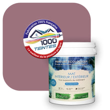 Charger l&#39;image dans la galerie, Peinture écologique Natura Tassili® Les Rouges (L&#39;Atelier by Edicolor 116D/116-D/116D1) Intérieur/Extérieur MAT
