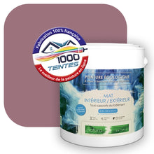 Charger l&#39;image dans la galerie, Peinture écologique Natura Tassili® Les Rouges (L&#39;Atelier by Edicolor 116D/116-D/116D1) Intérieur/Extérieur MAT
