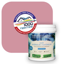 Charger l&#39;image dans la galerie, Peinture écologique Natura Tassili® Les Rouges (L&#39;Atelier by Edicolor 118C/118-C/118C1) Intérieur/Extérieur MAT
