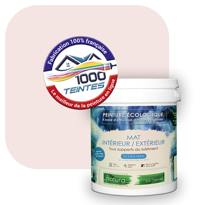 Peinture écologique Natura Tassili® Les Rouges (L'Atelier by Edicolor 119A/119-A/119A1) Intérieur/Extérieur MAT