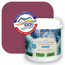 Charger l&#39;image dans la galerie, Peinture écologique Natura Tassili® Les Rouges (L&#39;Atelier by Edicolor 121E/121-E/121E1) Intérieur/Extérieur MAT
