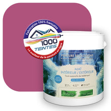 Charger l&#39;image dans la galerie, Peinture écologique Natura Tassili® Les Violets (L&#39;Atelier by Edicolor 123C/123-C/123C1) Intérieur/Extérieur MAT
